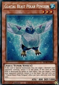 Glacial Beast Polar Penguin [BLAR-EN032] Secret Rare | Enigma On Main