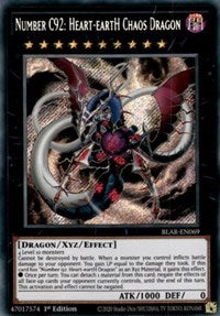 Number C92: Heart-eartH Chaos Dragon [BLAR-EN069] Secret Rare | Enigma On Main