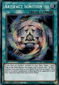 Artifact Ignition [BLAR-EN074] Secret Rare | Enigma On Main