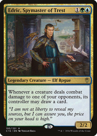 Edric, Spymaster of Trest [Commander 2016] | Enigma On Main