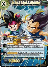 Son Goku Jr. & Vegeta Jr., Saiyan Scions [EX13-30] | Enigma On Main