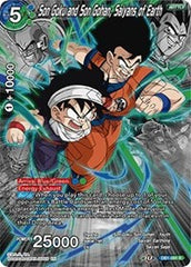 Son Goku and Son Gohan, Saiyans of Earth (Alternate Art) [DB1-091] | Enigma On Main