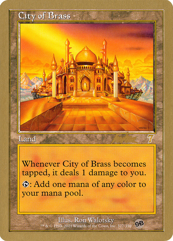 City of Brass (Brian Kibler) (SB) [World Championship Decks 2002] | Enigma On Main