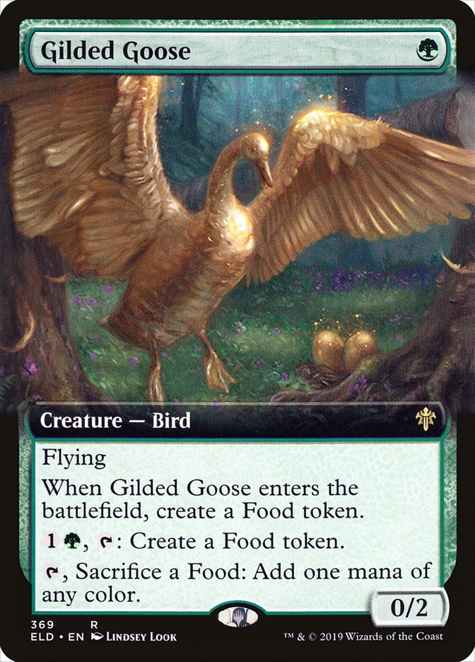 Gilded Goose (Extended Art) [Throne of Eldraine] | Enigma On Main