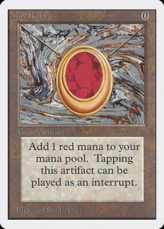 Mox Ruby [Unlimited Edition] | Enigma On Main