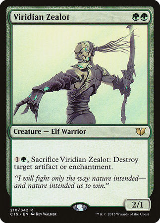 Viridian Zealot [Commander 2015] | Enigma On Main