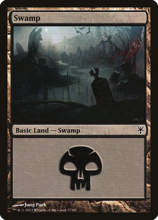 Swamp (37) [Duel Decks: Sorin vs. Tibalt] | Enigma On Main