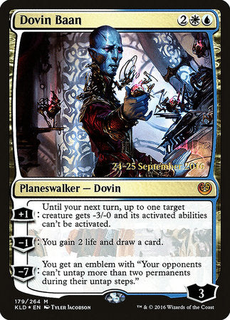 Dovin Baan [Kaladesh Promos] | Enigma On Main