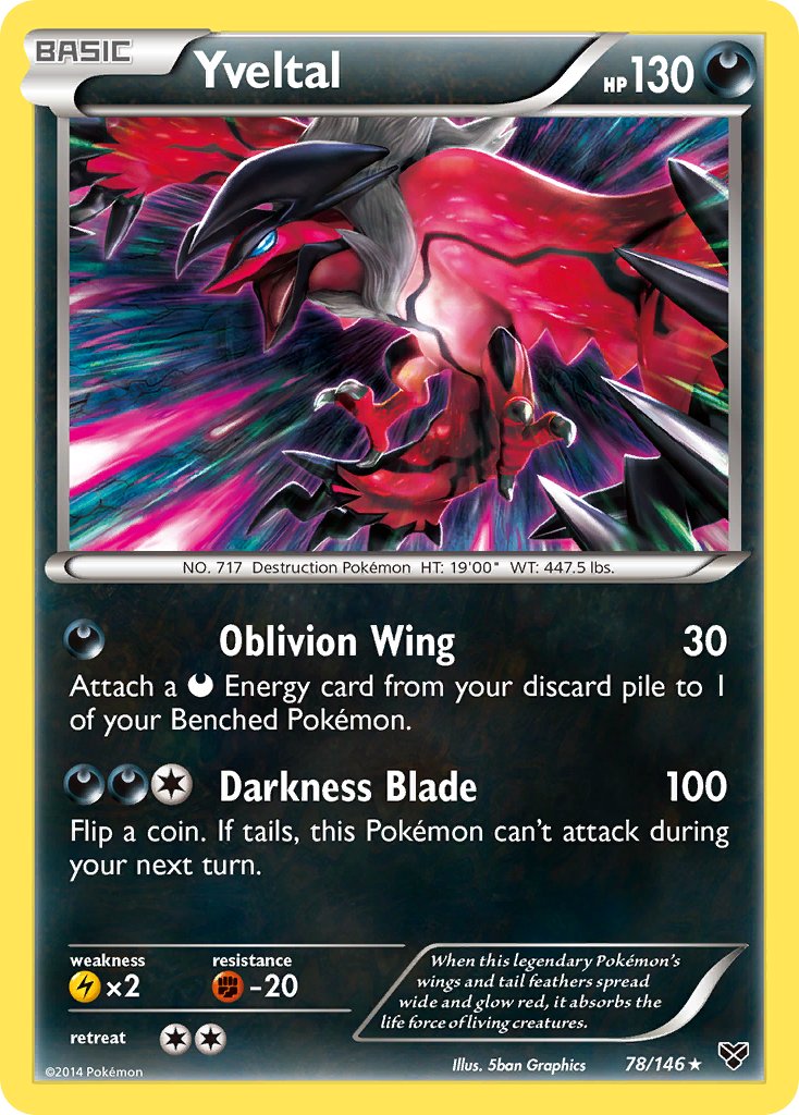 Yveltal (78/146) (Theme Deck Exclusive) [XY: Base Set] | Enigma On Main