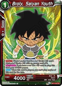 Broly, Saiyan Youth [BT11-018] | Enigma On Main