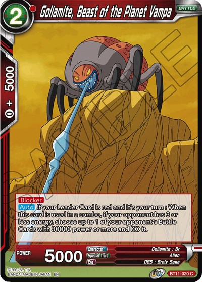 Goliamite, Beast of the Planet Vampa [BT11-020] | Enigma On Main