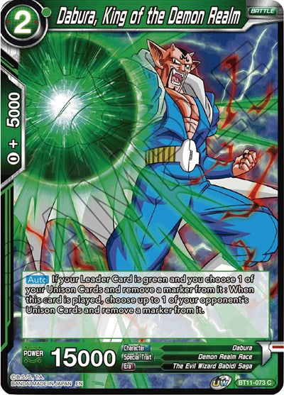 Dabura, King of the Demon Realm [BT11-073] | Enigma On Main