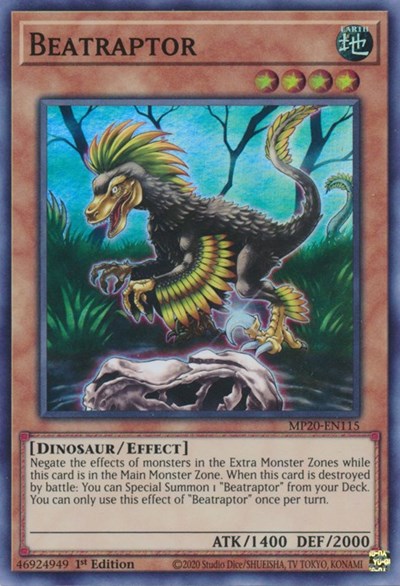 Beatraptor [MP20-EN115] Super Rare | Enigma On Main