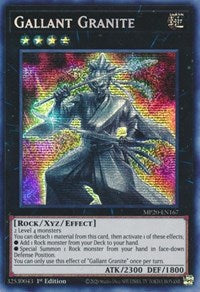 Gallant Granite [MP20-EN167] Prismatic Secret Rare | Enigma On Main