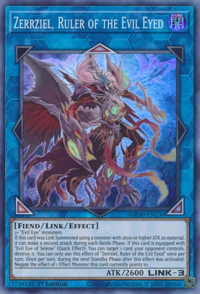 Zerrziel, Ruler of the Evil Eyed [MP20-EN236] Super Rare | Enigma On Main