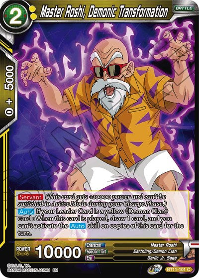 Master Roshi, Demonic Transformation [BT11-101] | Enigma On Main