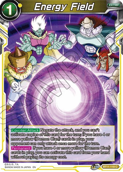 Energy Field [BT11-118] | Enigma On Main