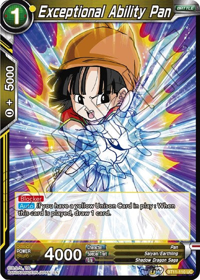 Exceptional Ability Pan [BT11-110] | Enigma On Main