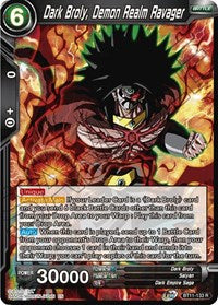 Dark Broly, Demon Realm Ravager [BT11-133] | Enigma On Main