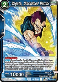 Vegeta, Disciplined Warrior [BT11-054] | Enigma On Main