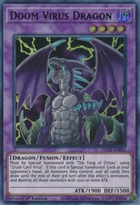 Doom Virus Dragon (Green) [DLCS-EN055] Ultra Rare | Enigma On Main