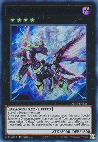 Galaxy Stealth Dragon (Blue) [DLCS-EN126] Ultra Rare | Enigma On Main