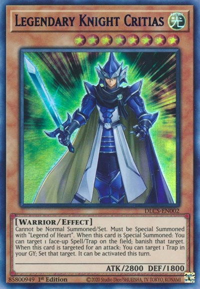 Legendary Knight Critias (Green) [DLCS-EN002] Ultra Rare | Enigma On Main