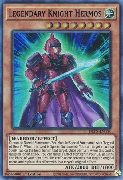 Legendary Knight Hermos (Purple) [DLCS-EN003] Ultra Rare | Enigma On Main