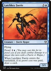 Latchkey Faerie [Zendikar Rising Commander] | Enigma On Main