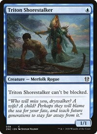 Triton Shorestalker [Zendikar Rising Commander] | Enigma On Main