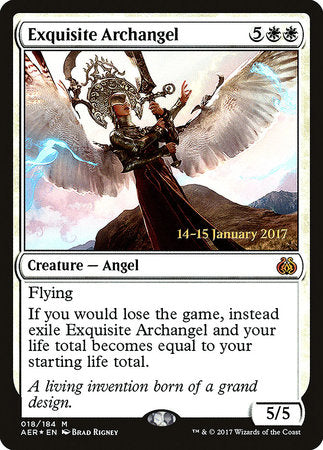 Exquisite Archangel [Aether Revolt Promos] | Enigma On Main