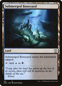 Submerged Boneyard [Zendikar Rising Commander] | Enigma On Main