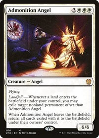 Admonition Angel [Zendikar Rising Commander] | Enigma On Main