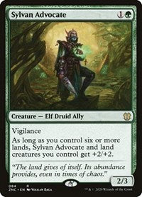 Sylvan Advocate [Zendikar Rising Commander] | Enigma On Main