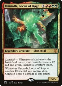 Omnath, Locus of Rage [Zendikar Rising Commander] | Enigma On Main