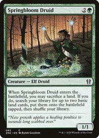 Springbloom Druid [Zendikar Rising Commander] | Enigma On Main