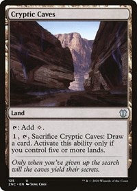 Cryptic Caves [Zendikar Rising Commander] | Enigma On Main