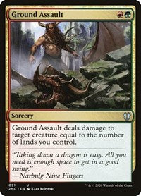 Ground Assault [Zendikar Rising Commander] | Enigma On Main