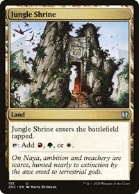 Jungle Shrine [Zendikar Rising Commander] | Enigma On Main