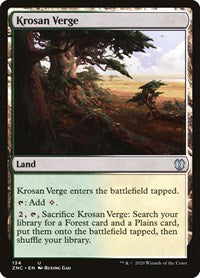 Krosan Verge [Zendikar Rising Commander] | Enigma On Main