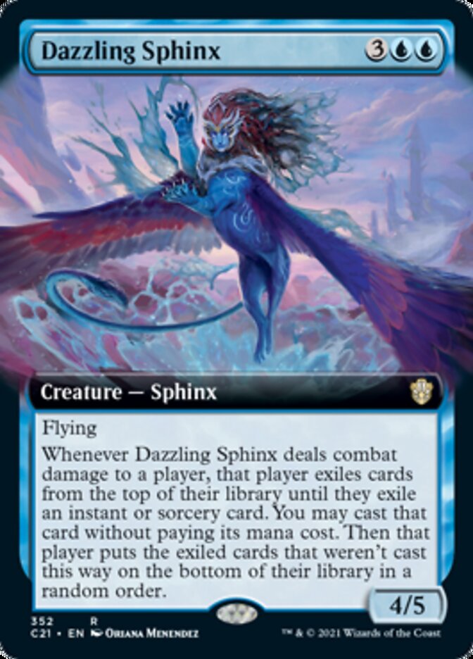 Dazzling Sphinx (Extended) [Commander 2021] | Enigma On Main