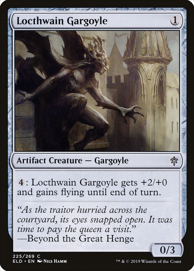 Locthwain Gargoyle [Throne of Eldraine] | Enigma On Main