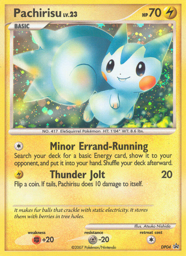 Pachirisu (DP04) [Diamond & Pearl: Black Star Promos] | Enigma On Main