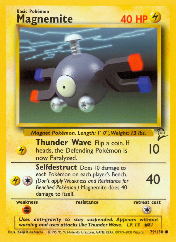 Magnemite (79/130) [Base Set 2] | Enigma On Main