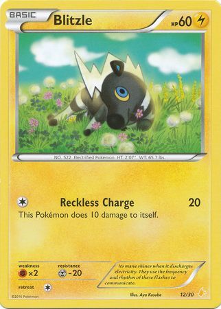 Blitzle (12/30) [XY: Trainer Kit 3 - Pikachu Libre] | Enigma On Main