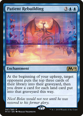 Patient Rebuilding [Core Set 2019] | Enigma On Main
