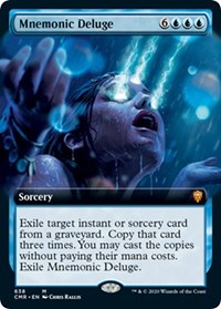 Mnemonic Deluge (Extended Art) [Commander Legends] | Enigma On Main