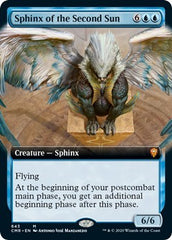 Sphinx of the Second Sun (Extended Art) [Commander Legends] | Enigma On Main