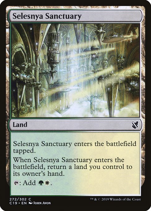 Selesnya Sanctuary [Commander 2019] | Enigma On Main
