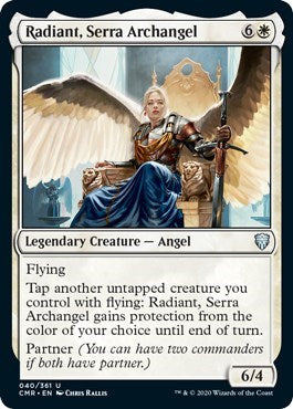 Radiant, Serra Archangel [Commander Legends] | Enigma On Main